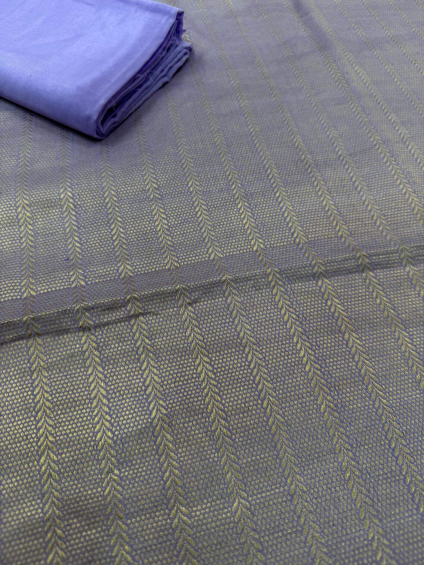 PURE MOONGA TANCHOI UNSTITCHED SUIT SET WITH DUPATTA – DUSTY ONION